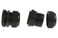 ngm63-blk HellermannTyton NGM Series Black Nylon Cable Gland, M63 Thread, 34mm min., 44mm max., IP68