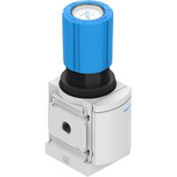 ms4-lr-14-d7-vs-dm1 Festo G 1/4 Regulator -, 1/4in, 14bar max. input, MS4-LR-1/4-D7-VS-DM1