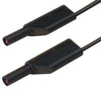 934169100 Hirschmann Test & Measurement, 16A, 1000V ac/dc, Black, 2m Lead Length