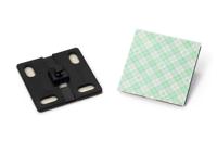 161-64013 HellermannTyton Self Adhesive Black Cable Tie Mount 38 mm x 38mm