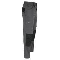 22mtr2101an-38 Herock 22MTR2101 Unisex's Anthracite 98% Cotton, 2% Elastane (Canvas), Size 38 Waist Size 38 in W