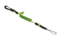 101371 Never Let Go 30cm → 95cm PU Outer/Stainless Steel Tool Lanyard Lanyard, 1kg Capacity