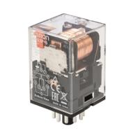 mks3p-5-110vac Omron Plug In Non-Latching Relay, 110V ac Coil, 10A Switching Current, 3PDT