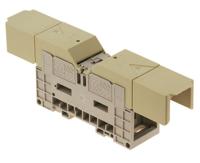 1029600000 Weidmuller  WFF Series Dark Beige, 25 → 240mm², Single-Level, Bolt Termination
