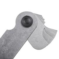 683-0759 RS PRO Radius Gauge Set Metric 16 Blades 0.25mm 0.75mm to 13mm