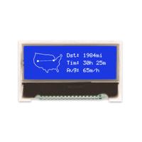 nhd-c12832a1z-nsw-bbw-3v3 NEWHAVEN DISPLAY INTERNATIONAL NHD-C12832A1Z-NSW-BBW-3V3 Graphic LCD Graphic Display, White on Blue, Transmissive