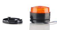 187-9648 RS PRO Amber Flashing Beacon, 115 → 230 V ac, Stud Mount, Surface Mount, Xenon Bulb, IP67