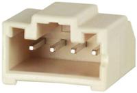 df1e-4p-25ds35 Hirose DF1E Series Right Angle Through Hole PCB Header, 4 Contact(s), 2.5 mm Pitch, 1 Row, Shrouded