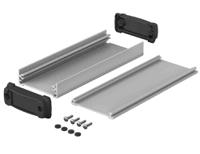83626150hmt1-elph-620-0150 Bopla BOS-Ecoline Series Aluminum (Anodized) Aluminium General Purpose Enclosure, IP40, Black Lid, 57.5 x 22 x 150mm