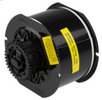 b30c-2250-7569-bk Brady B-7569 Vinyl Black Label Roll, 57mm Width, 1 Roll Qty