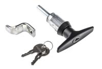 e3-18-15 Southco Black Die Cast Zinc Locking Handle, T-Handle