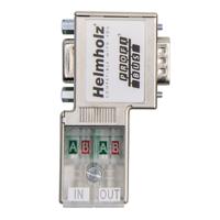 700-972-0bb50 Helmholz GmbH & Co. KG 972-0BB Series BUS Connector for Use with Fieldbus Application, 4.75 → 5.25 V