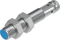 sien-m8b-po-s-l Festo Inductive Threaded Barrel Proximity Sensor, M8, 1.5 mm Detection, PNP NC, 10 → 30 V dc