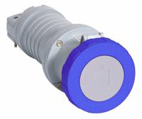 2cma166874r1000-263c6w Amphenol Industrial, Tough & Safe IP67 Blue Cable Mount 2P + E Industrial Power Socket, Rated At 63A, 230 V