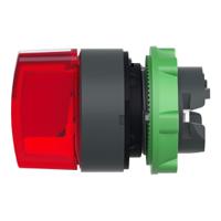 zb5ak1543 Schneider Electric Harmony XB5 Series 3 Position Selector Switch Head, 22mm Cutout, Red Handle