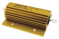 hs100-r47-j Arcol, 470mΩ 100W Wire Wound Chassis Mount Resistor HS100 R47 J ±5%