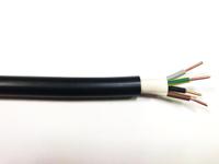 209-7990 RS PRO 2.5 mm² 4 Core Power Cable, Black PVC, 100m