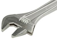 8071-c Bahco Adjustable Spanner, 205 mm Overall, 27mm Jaw Capacity, Metal Handle