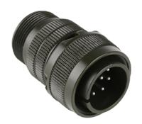 ms3106a-18-1p Amphenol Industrial, MS3106A, Copper Alloy 10 Way Cable Mount MIL Spec Circular Connector, Pin Contacts,Shell Size 18,