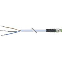 x67ca0d400050 B&R Male 4 way M8 to 4 way M8 Industrial Automation Cable Assembly, 5 m