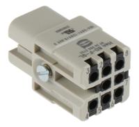 09360082732 HARTING Heavy Duty Power Connector Insert, 10A, Female, Han D Series, 8 Contacts