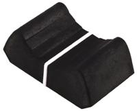 402-lk150-01 Sifam Black Potentiometer Knob Tang, 4/02 LK150 01