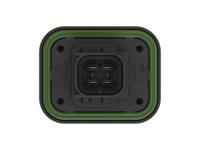 1-2377473-1 TE Connectivity 1-23774 Series Vertical Panel PCB Header, 4 Contact(s), 6 mm Pitch, 2 Row, Shrouded