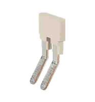 212-5490 RS PRO Jumper Male Straight Beige Jumper Link 2 Way 1 Row 6.1mm Pitch