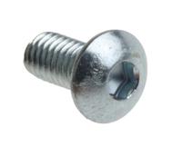 822-9155 RS PRO Bright Zinc Plated Steel Hex Socket Button Screw, ISO 7380, M3 x 6mm