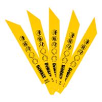 dt2361-qz DeWALT, 14 Teeth Per Inch Metal 152mm Cutting Length Reciprocating Saw Blade, Pack of 5
