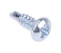 546-5957 RS PRO Bright Zinc Plated Steel Self Drilling Screw No. 8 x 1/2in Long x 13mm Long
