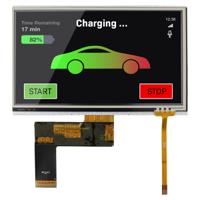 nhd-70-800480af-lsxp-t NEWHAVEN DISPLAY INTERNATIONAL NHD-7.0-800480AF-LSXP-T TFT LCD Display Module / Touch Screen, 7in WVGA, 800 x 480pixels