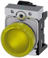 3su1152-6aa30-3aa0 Siemens, SIRIUS ACT 3SU11, Panel Mount Yellow LED Indicator, 22mm Cutout, Round, 24V ac/dc
