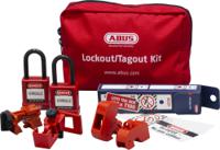 sl8elec-loto-set ABUS Red Lockout Kit