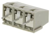 1546216-3 TE Connectivity Buchanan Series PCB Terminal Block, 3-Contact, 5mm Pitch, Through Hole Mount, 1-Row, Screw Termination