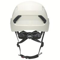 9736030 uvex pronamic alpine E White Hard Hat with Chin Strap, Adjustable