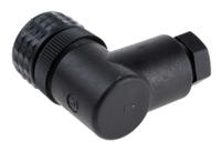xzcc12fcp40b Telemecanique Sensors Circular Connector, 4 Contacts, Cable Mount, M12 Connector, Socket, Female, IP67, XZCC Series