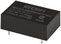 rec35-2412drwr10a Recom REC3.5 DC-DC Converter, ±12V dc/ ±145mA Output, 18 → 36 V dc Input, 3.5W, Through Hole, +85°C Max Temp