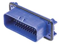 776163-5 TE Connectivity, AMPSEAL Automotive Connector Plug Blue Panel Mount 35 Way, Solder Termination
