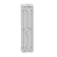 13152m Schneider Electric Polymer White Rectangular Adaptable Enclosure Box, 98mm x 392mm x 99mm