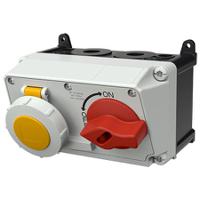 7620 MENNEKES Switchable IP67 Industrial Interlock 3P, Earthing Position 4h, 16A, 110 V
