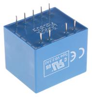 avb23215 Block 15V ac 2 Output Through Hole PCB Transformer, 2.3VA