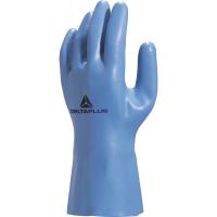 ve920bl06 Delta Plus VENiseTTE VE920 Blue Cotton Cotton Work Gloves, Size 6, Latex Coating