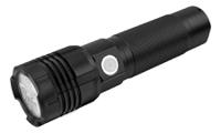 1600-0445-520 Ansmann LED Torch Black - Rechargeable, 153.7mm