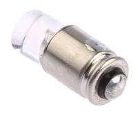 205-997-22-38 Marl White LED Indicator Lamp, 24V dc, Midget Groove Base, 4.8mm Diameter, 3000mcd