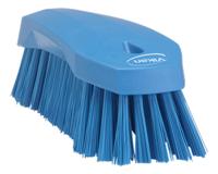 38903 Vikan Hard Bristle Blue Scrubbing Brush, 36mm bristle length, Polyester bristle material