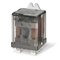 668281104000 Finder Flange Mount Power Relay, 110V Coil, 50A Switching Current, DPDT