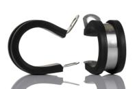 253-8560 RS PRO 28mm Black, Stainless Steel 304 P Clip