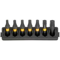 dt70816-qz DeWALT Torx Screwdriver Bit, T15, T20, T25, T30, T40 Tip, TX Drive, 25 mm Overall