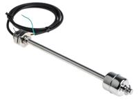 191-9515 RS PRO Internal Stainless Steel Float Switch, Float, 1m Cable, NO/NC, 250V ac Max, 120V dc Max
